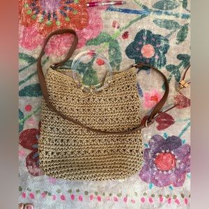 Straw Summer tote